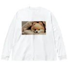 アカギソウシのふかふかぽめらにあん Big Long Sleeve T-Shirt