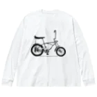 ファンシーTシャツ屋のクールでスタイリッシュなアメリカン自転車 Big Long Sleeve T-Shirt