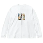 dakaroのうさぎさん Big Long Sleeve T-Shirt