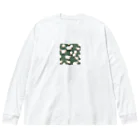 pomekenのもちもちのひつじ Big Long Sleeve T-Shirt