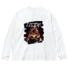 ロック堂のレコードプレイヤー Big Long Sleeve T-Shirt