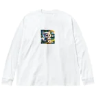 katohkouchiのバブル・ワンダラー Big Long Sleeve T-Shirt