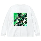 edie_のエメラルドテンペスト Big Long Sleeve T-Shirt