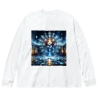 itohmaの梵字＋AI Big Long Sleeve T-Shirt