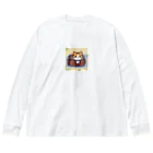 masaのハンドバッグの中に隠れている猫 Big Long Sleeve T-Shirt