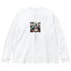 パパネコのゴンドラワンチャン Big Long Sleeve T-Shirt