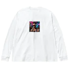 gratefulのワイルド Big Long Sleeve T-Shirt