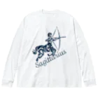 chicodeza by suzuriのサジタリウス Big Long Sleeve T-Shirt