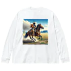 raio-nの平原を駆ける自由 Big Long Sleeve T-Shirt