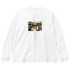 みきみきさんのJapaneseHealingSpaces Big Long Sleeve T-Shirt