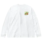 yuko_uのハピケロ〜ピクニック Big Long Sleeve T-Shirt