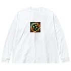 たこ焼きのタバコの葉 Big Long Sleeve T-Shirt