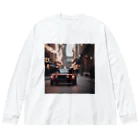 myu-vivi0505の車とネオン Big Long Sleeve T-Shirt