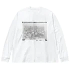 OASIS TOWNのコンビナートアート Big Long Sleeve T-Shirt