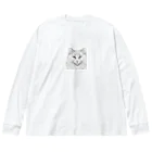 どうぶつやのサイベリアン       猫で Big Long Sleeve T-Shirt