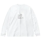 どうぶつやのサイベリアン       猫 Big Long Sleeve T-Shirt