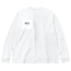 Tomofumi02210216のSKY 偽物 ビッグシルエットロングスリーブTシャツ