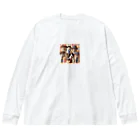 117hibikiのワンニャンファミリー🐾 Big Long Sleeve T-Shirt