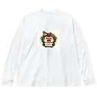 こけスライムのおみせのhappyゴリラ Big Long Sleeve T-Shirt