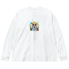 katohkouchiのCreate_an_illustration_of_a_cat_that_looks_incredi_new Big Long Sleeve T-Shirt