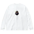 COOL Tigerのフーディゴリラ Big Long Sleeve T-Shirt