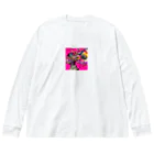 hirokikojimaの思考爆裂 Big Long Sleeve T-Shirt