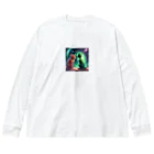 suguru12のキャット&宇宙猫 Big Long Sleeve T-Shirt