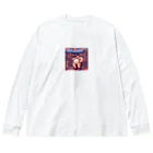 きなこのショップのぽっちゃり君 Big Long Sleeve T-Shirt