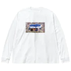 positive_ni-toのボートレースを満喫！狙え万舟！(お洒落カスグッズシリーズ) Big Long Sleeve T-Shirt