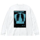 六條アズサの肺ロンT Big Long Sleeve T-Shirt