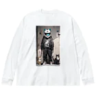 shiba9のヘルメット猫 Big Long Sleeve T-Shirt