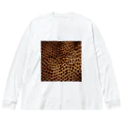 DISNのアニマルプリント Big Long Sleeve T-Shirt