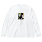 jthbcのペンダントをつけたワンちゃん Big Long Sleeve T-Shirt