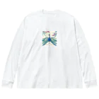 bigbamboofamilyの孔雀　その十三 Big Long Sleeve T-Shirt