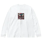 Hana15500のロック　和　デザイン２ Big Long Sleeve T-Shirt