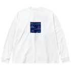 shirtsyokuninnのdeep sea ビッグシルエットロングスリーブTシャツ