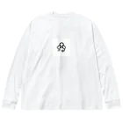 S340のシンプルなプードル Big Long Sleeve T-Shirt