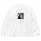 keistyleの森の番人　フクロウ Big Long Sleeve T-Shirt