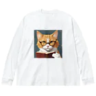 the zooの秘書猫丸 Big Long Sleeve T-Shirt