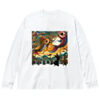 yos-1292583のカープさいしん Big Long Sleeve T-Shirt