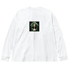 AQUAMETAVERSEの魅惑的な緑の世界　なでしこ　1478 Big Long Sleeve T-Shirt