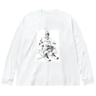 T_Bandyの座る男 Big Long Sleeve T-Shirt