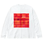 IntoDiamondのサンセット　v4 Big Long Sleeve T-Shirt