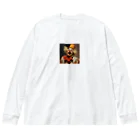 AQUAMETAVERSEのピエロ　なでしこ1478 Big Long Sleeve T-Shirt