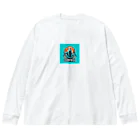 kinoko99999のサーフ系ロゴ Big Long Sleeve T-Shirt