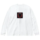 kinoko99999の恐怖の門番　架空企業ロゴ Big Long Sleeve T-Shirt