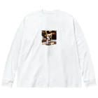 チワワ愛好家ショップの🎀チワワの幸せな一吠え🐕💓 - 心温まる家族の物語 Big Long Sleeve T-Shirt