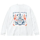 (っ◔◡◔)っ ♥ Le Petit Trésor ♥の花の詩カップ(The Flower Poetry Cup) Big Long Sleeve T-Shirt