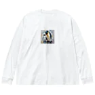 akipen76の愛する家族と幸せに暮らすペンギン Big Long Sleeve T-Shirt