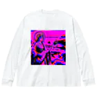 moon_takuanの瀬織津姫とロック2「Seoritsuhime and Rock2」 Big Long Sleeve T-Shirt